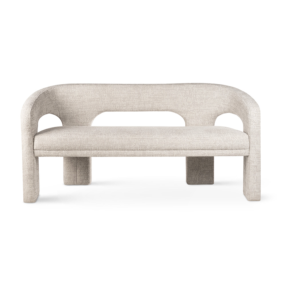 Nowoczesna Ławka Tapicerowane MACAO 160 cm z technologią pocketspring