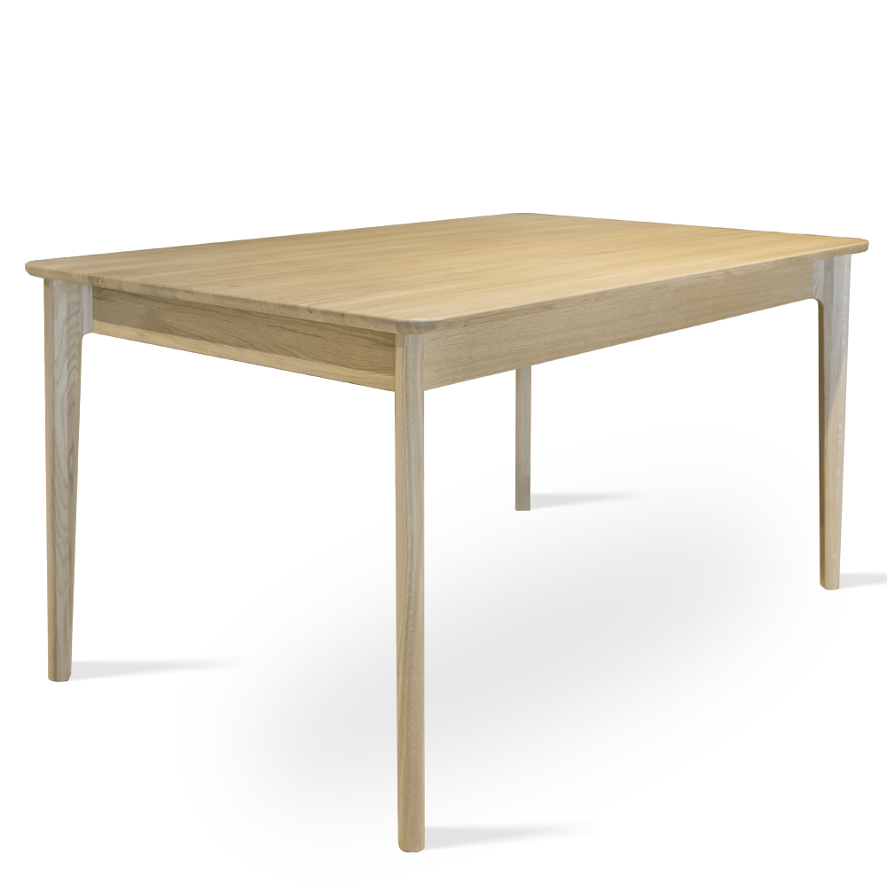 Nowoczesny stół z litego drewna rozkładany GARDA 140/190 cm