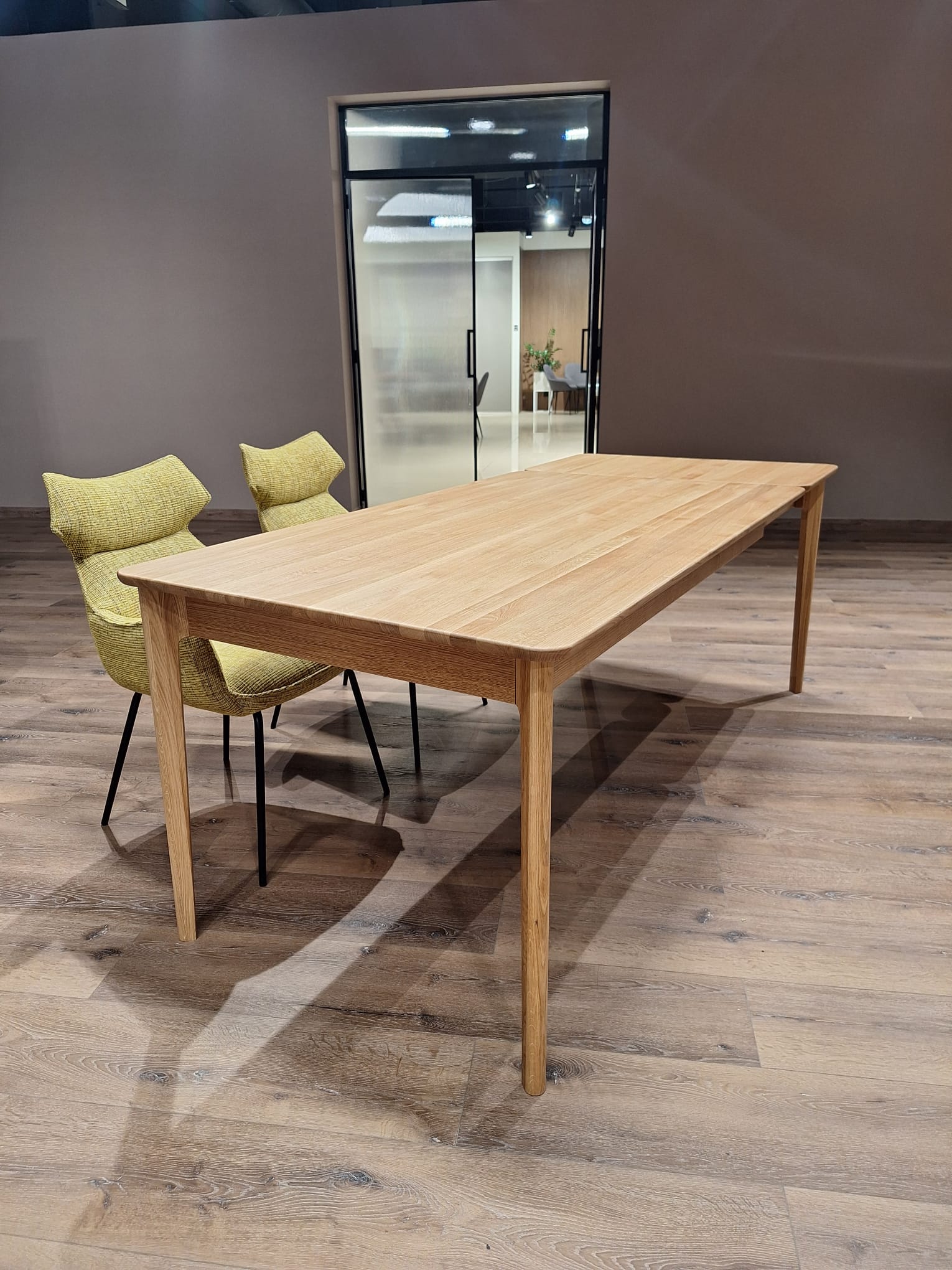 Nowoczesny stół z litego drewna rozkładany GARDA 140/190 cm