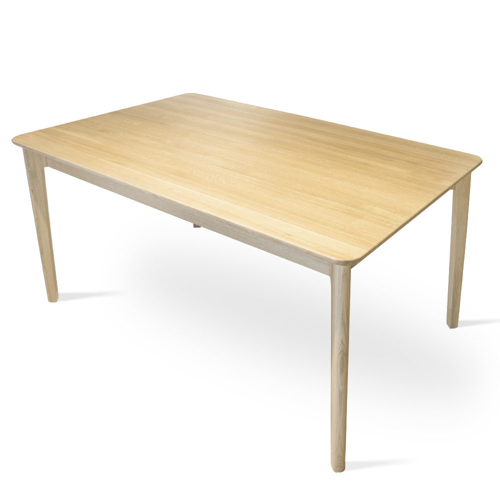 Nowoczesny stół z litego drewna rozkładany GARDA 140/190 cm