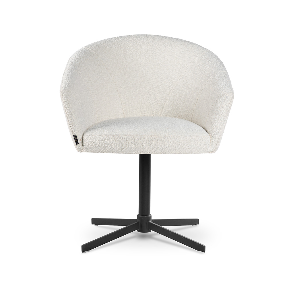 Krzesło do salonu na obrotowej podstawie LOTOS