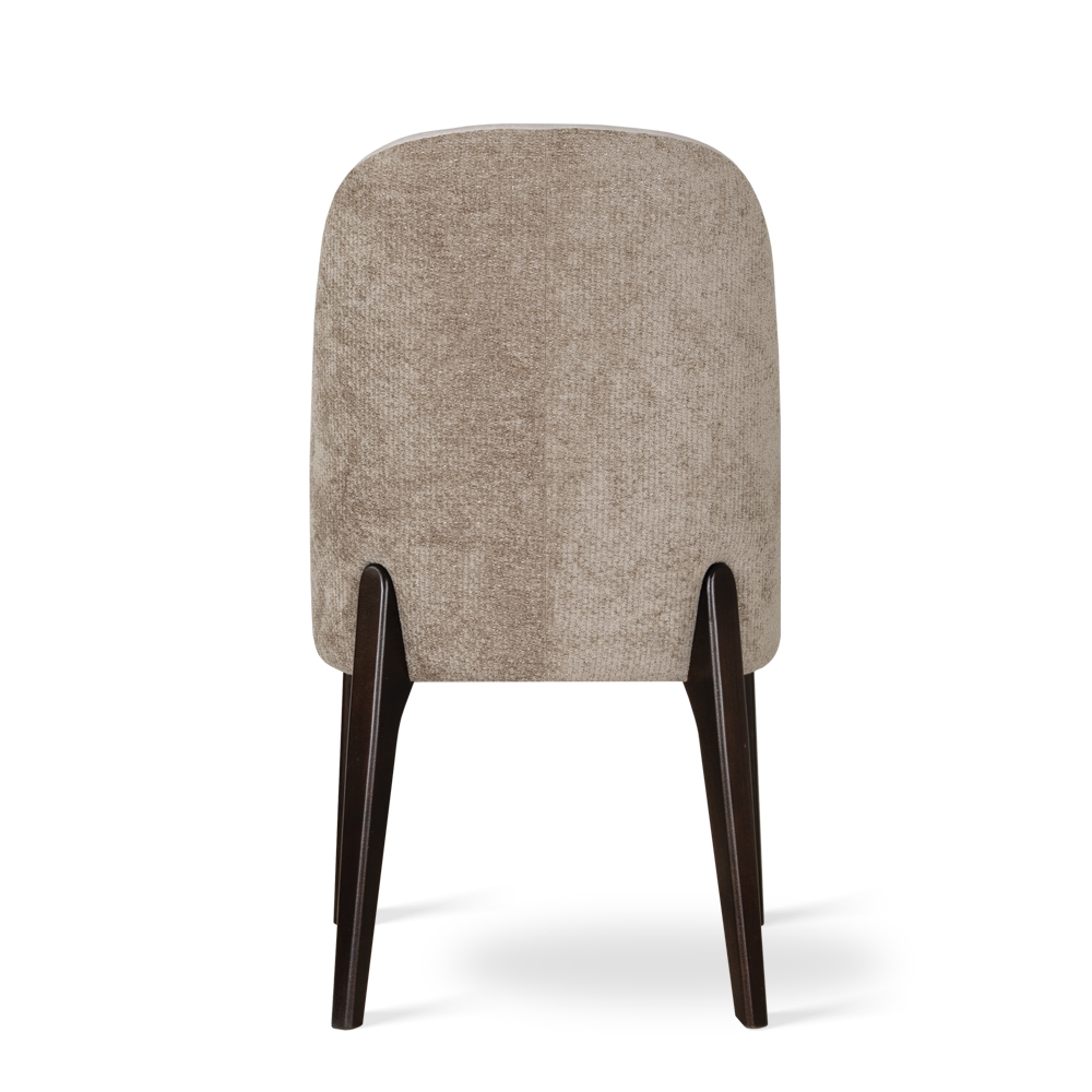 Nowoczesne krzesło RUBI na drewnianych nogach