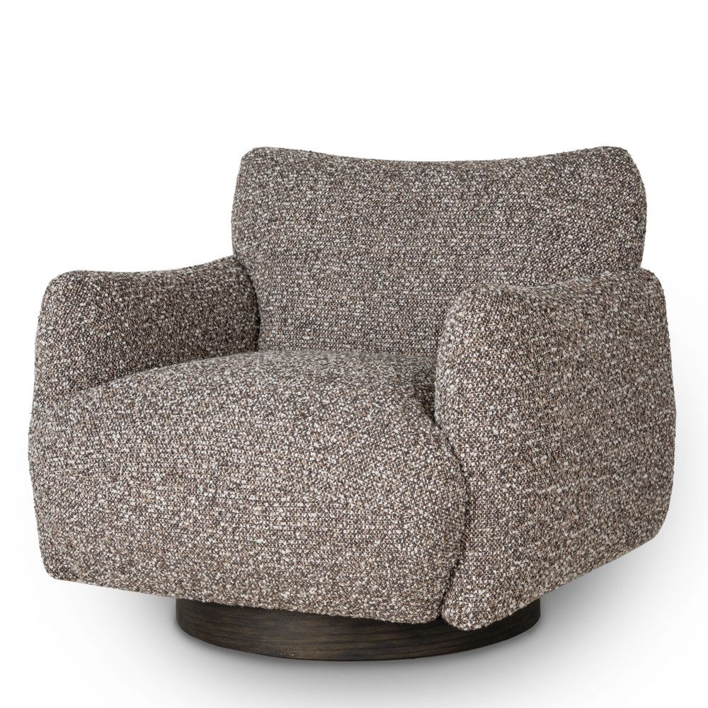 Designerski fotel obrotowy SHELBY