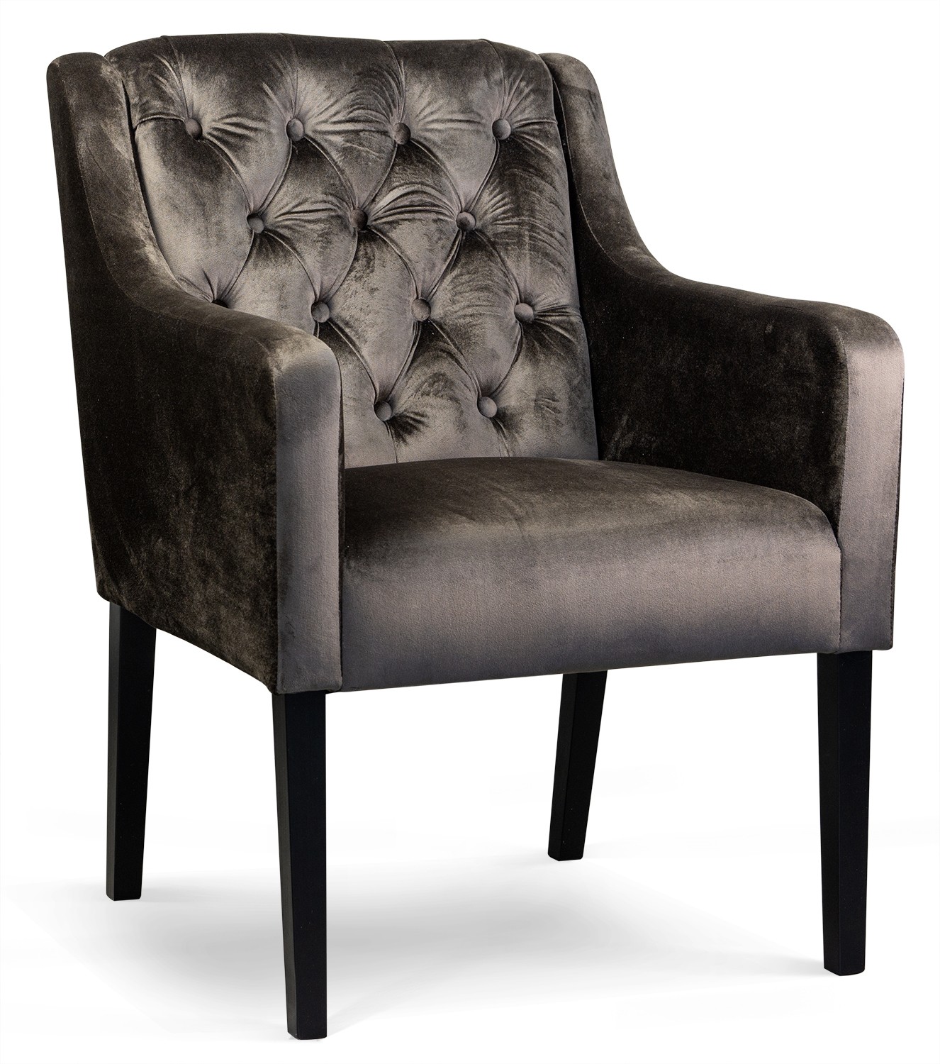 Krzesło fotelowe SANTI pikowane oparcie