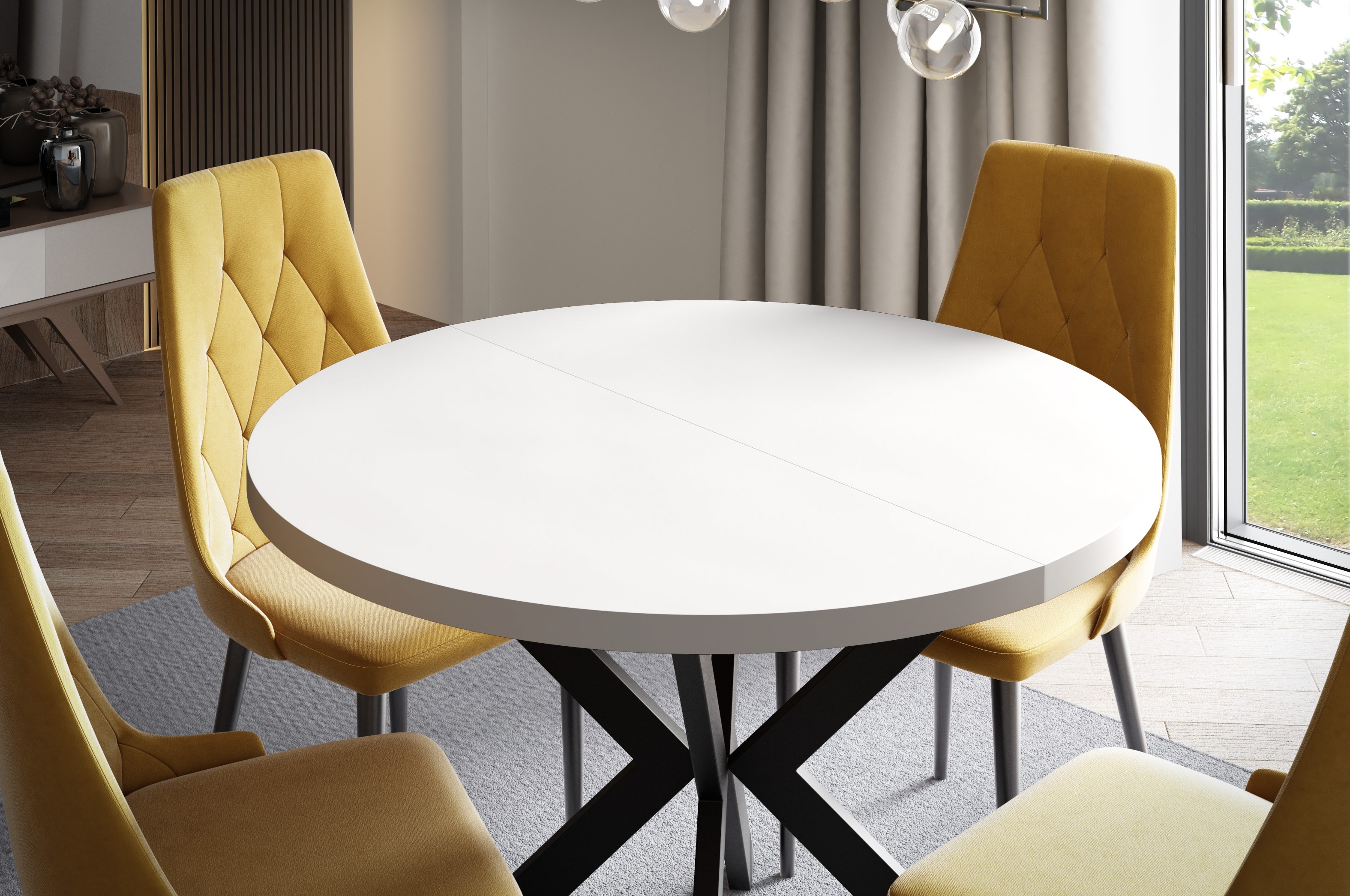 Rozkładany stół EDDAR 100 Personalizowany